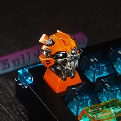 Transformers Bumblebee Resin Artisan Keycaps for Mechanical Gaming Keyboard